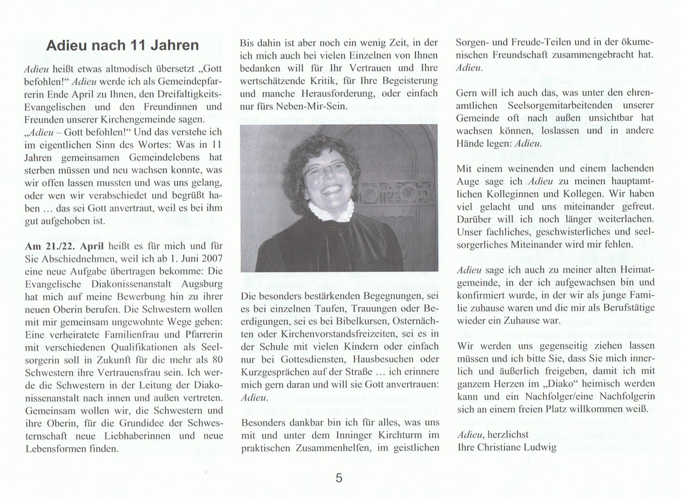 Gemeindebrief Pfingsten 2007